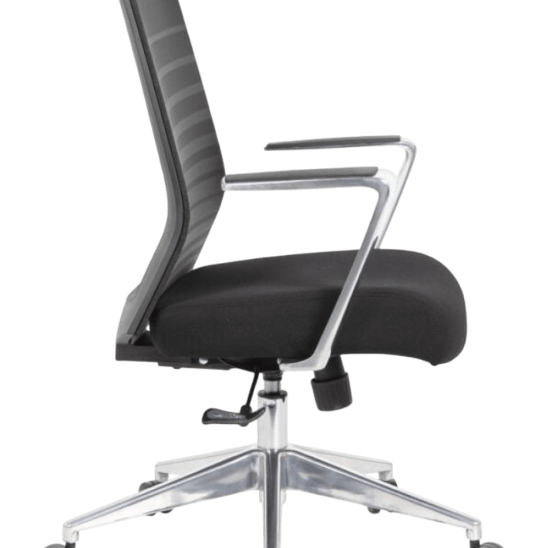 Boss Horizontal Mesh Back Task Chair, Aluminum ArmsBase - Image 3