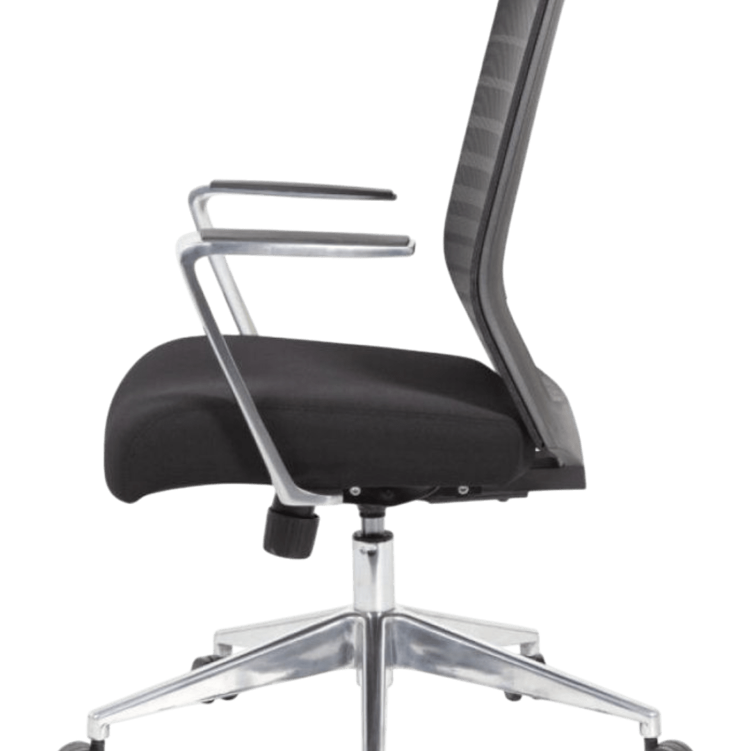 Boss Horizontal Mesh Back Task Chair, Aluminum ArmsBase - Image 5