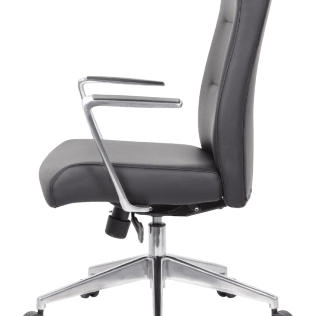 Boss Modern Conference Chair with Aluminum Arm & Base - Image 3