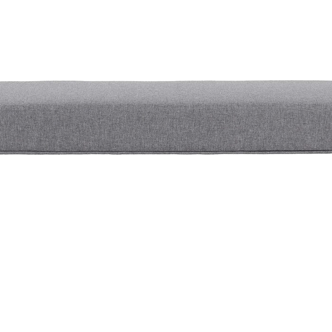 Boss Grey Linen Tailored Bench - Image 4