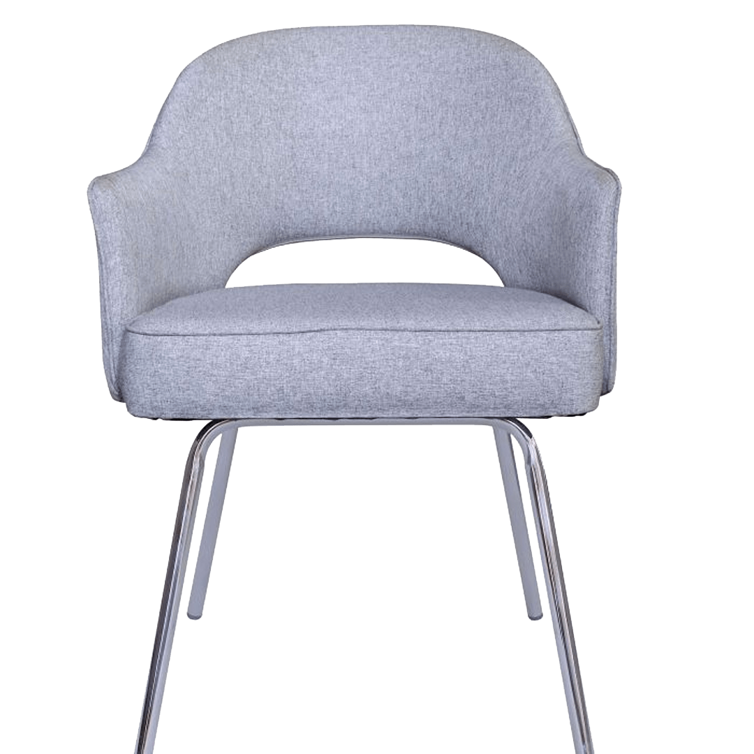 Boss Granite Linen Guest Chair - Image 3