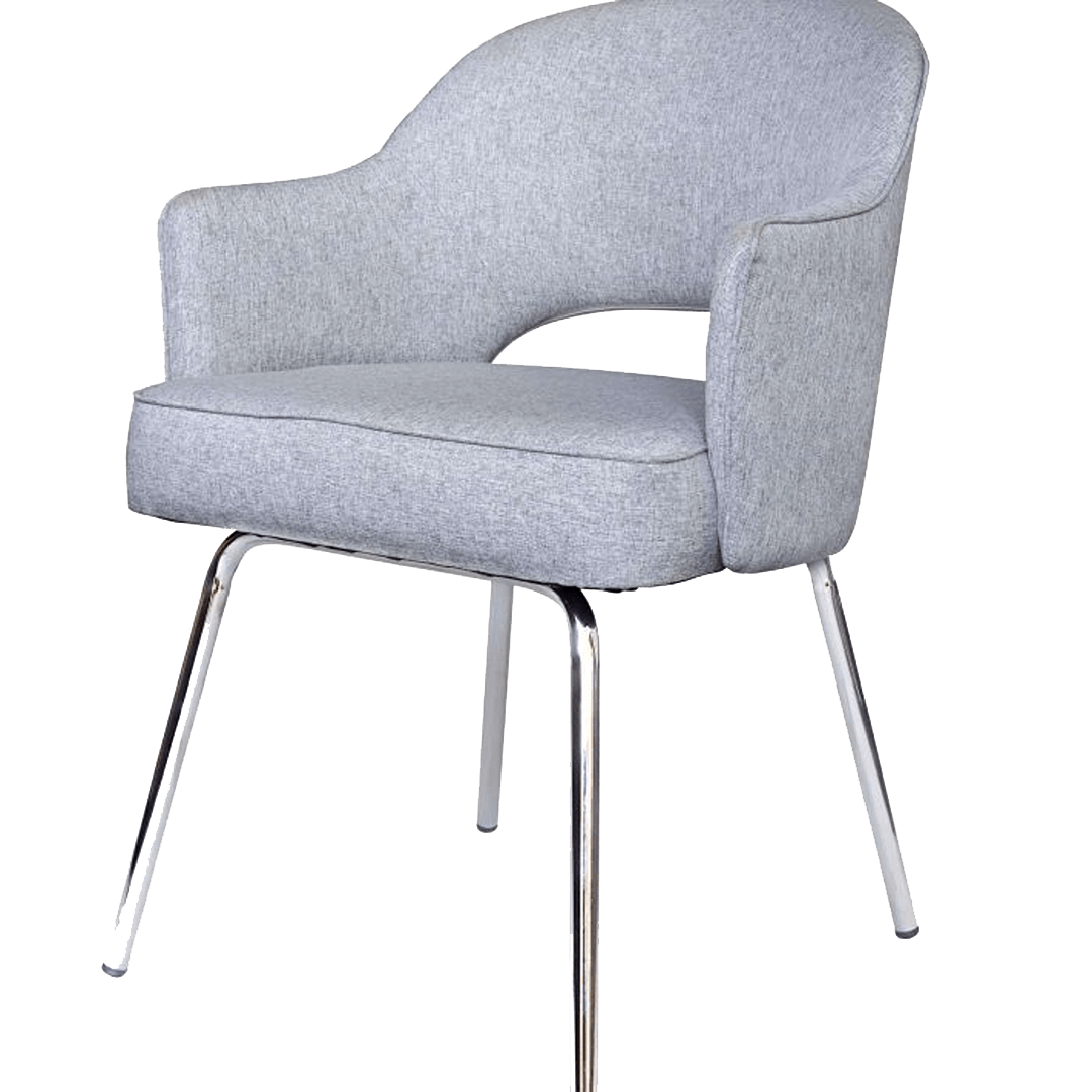 Boss Granite Linen Guest Chair - Image 5
