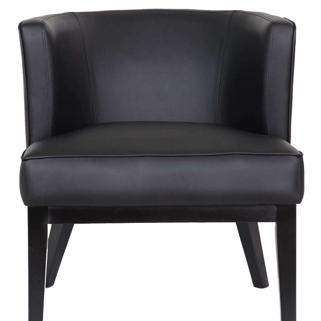 Boss Ava guest, accent or dining chair – Black - Image 5
