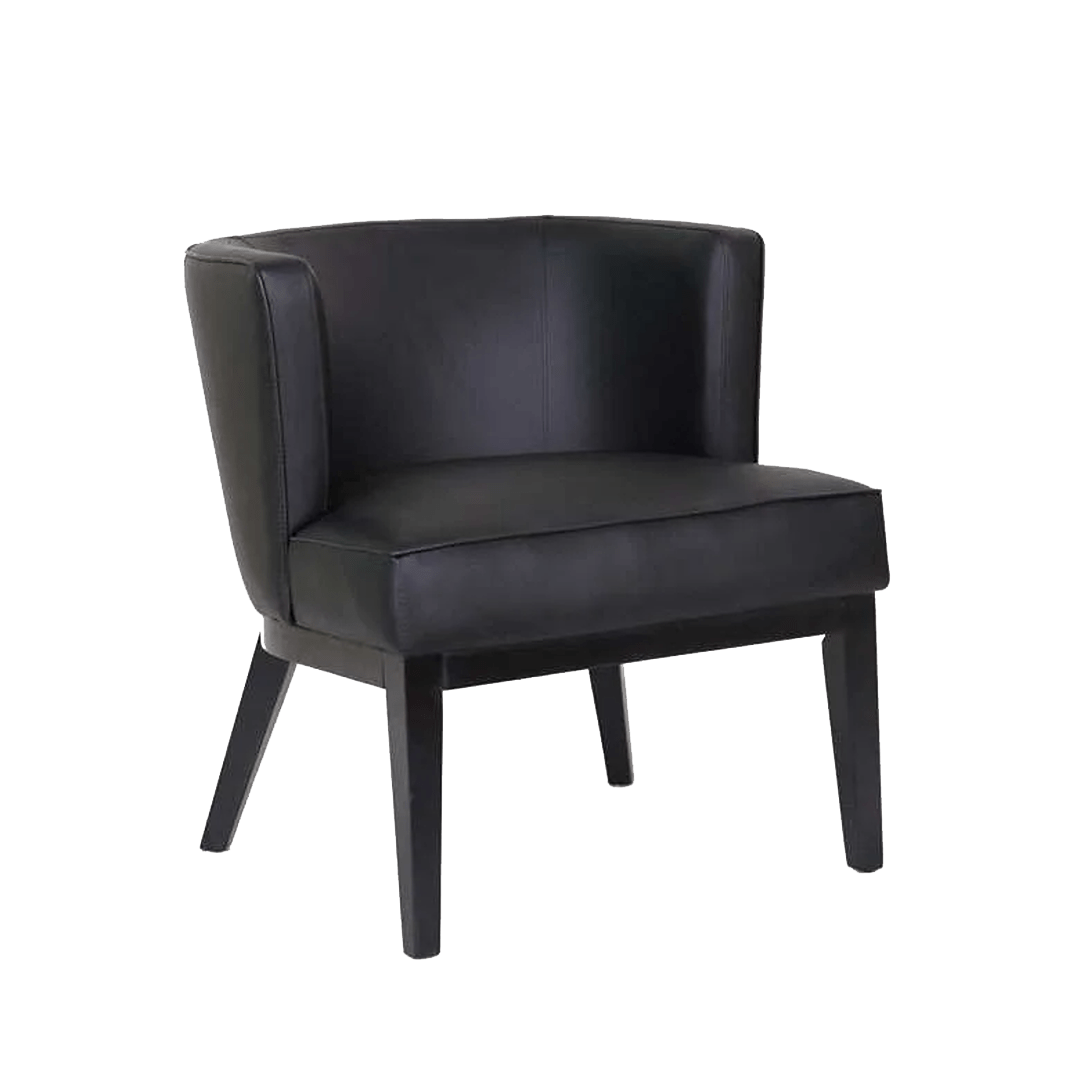 Boss Ava guest, accent or dining chair – Black