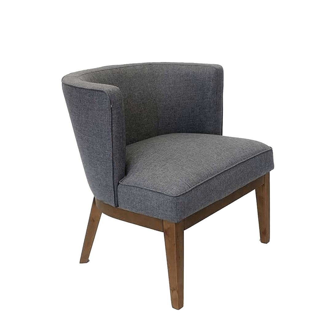 Boss Ava guest, accent or dining chair – Slate Grey