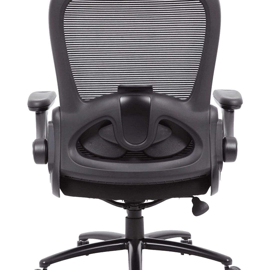 Boss Heavy Duty Flip Arm Mesh Task Chair - Image 4