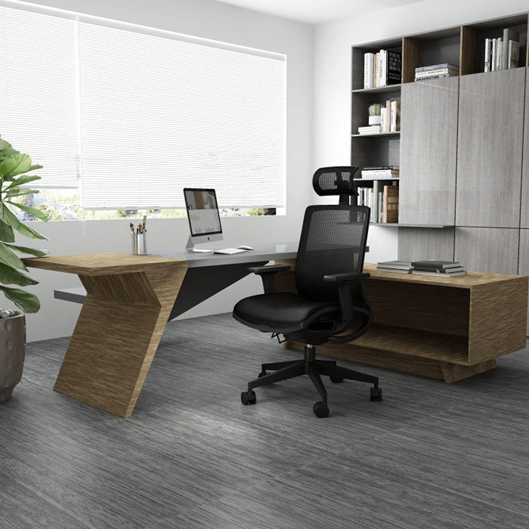 Boss Mesh Chair, “The Breeze” w/ Headrest - Image 6