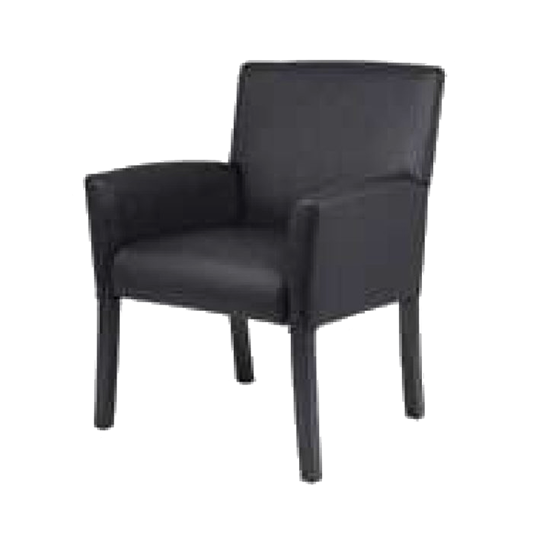 Boss Box Arm guest, accent or dining chair W/Black Base - Image 8