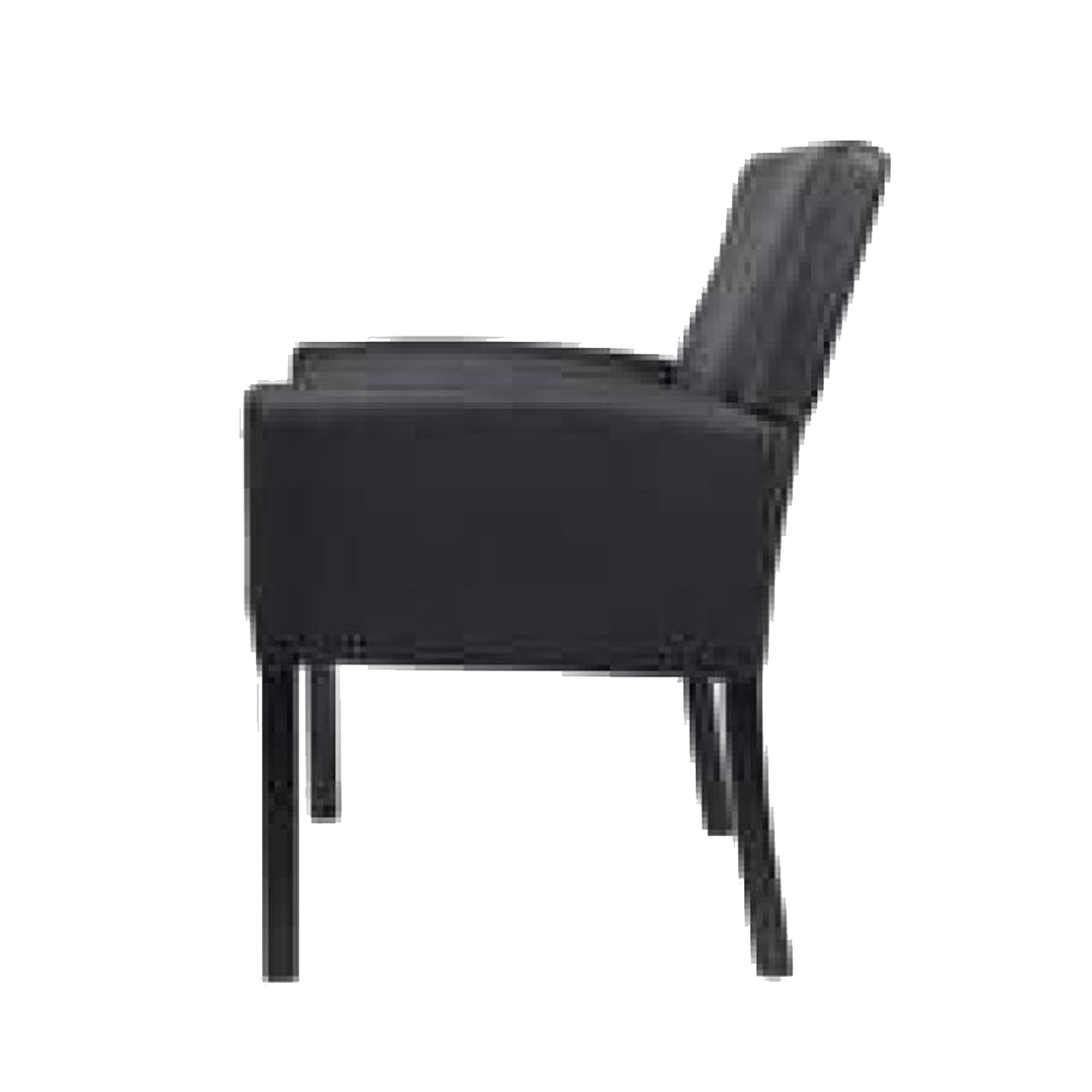 Boss Box Arm guest, accent or dining chair W/Black Base - Image 7