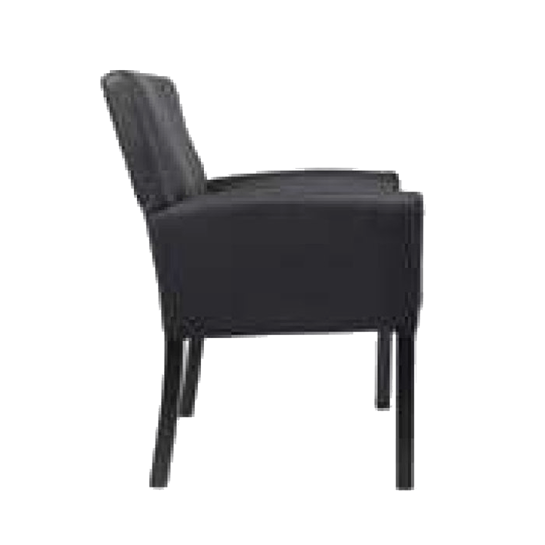 Boss Box Arm guest, accent or dining chair W/Black Base - Image 6