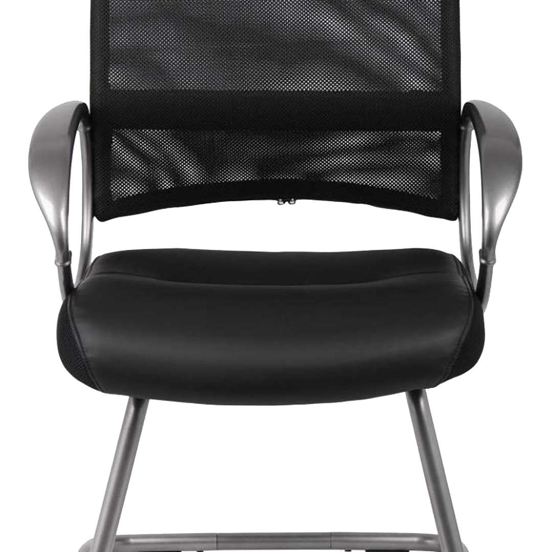 Boss Mesh Back W/ Pewter Finish Guest Chair - Image 7