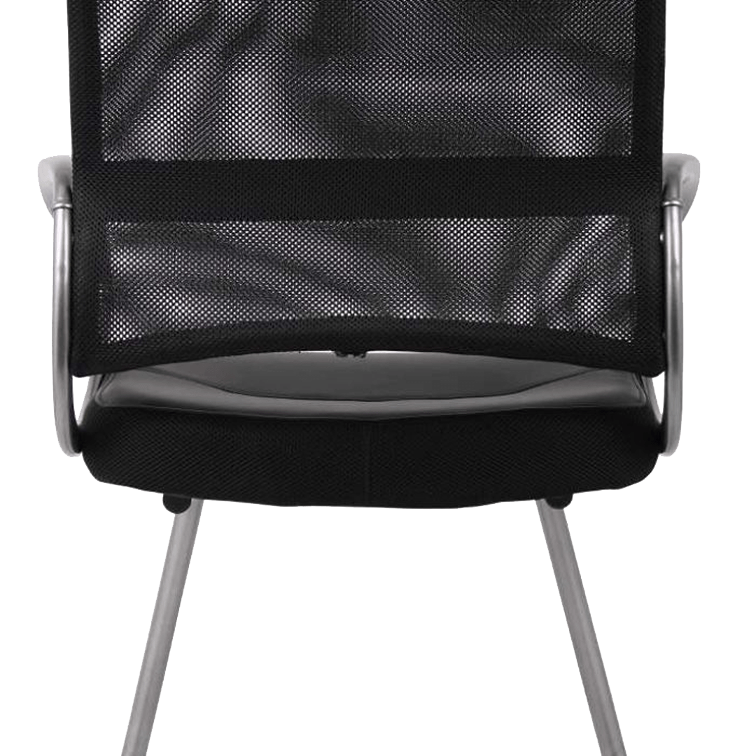 Boss Mesh Back W/ Pewter Finish Guest Chair - Image 4