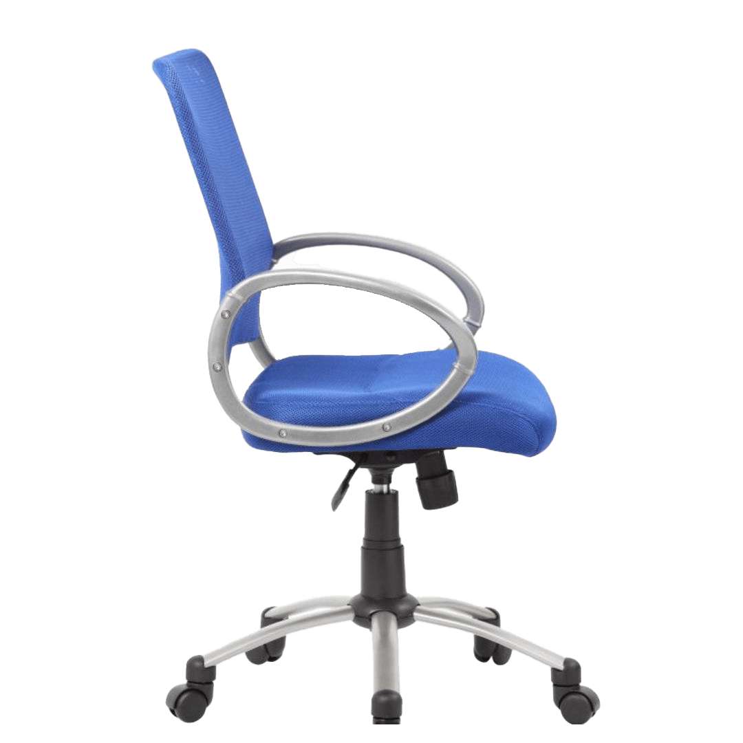 Boss Mesh Back W/ Pewter Finish Task Chair - Image 5