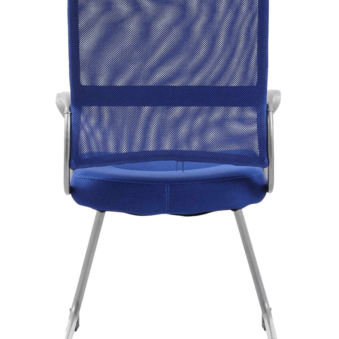 Boss Mesh Back W/ Pewter Finish Guest Chair - Image 7