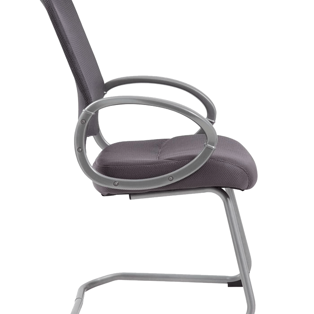 Boss Mesh Back W/ Pewter Finish Guest Chair - Image 4