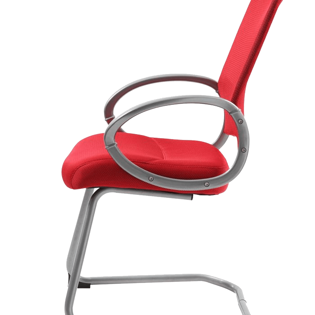 Boss Mesh Back W/ Pewter Finish Guest Chair - Image 6