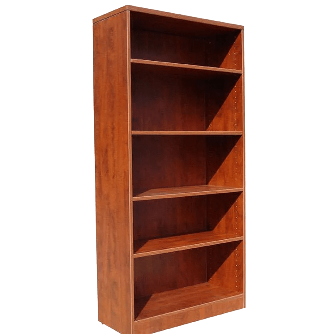 Boss Bookcase, 31.5W X14D X 65.5H Cherry