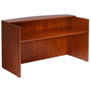 Boss Reception Desk, Cherry