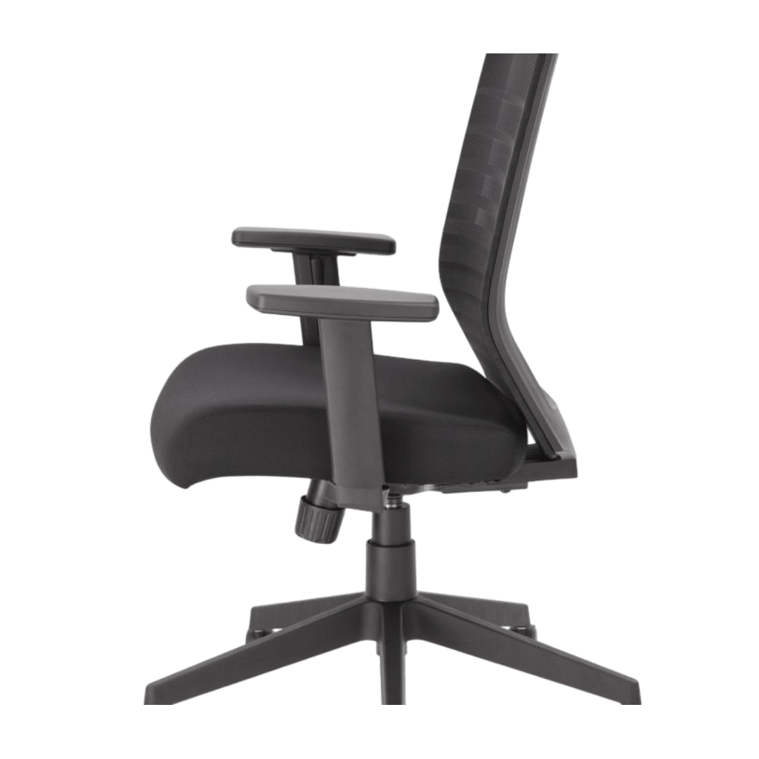 Boss Horizontal Mesh Back Task Chair, Synchro-Tilt Mechanism