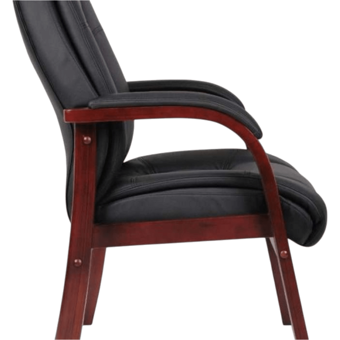 Boss Mid Back Wood Finished guest, accent or dining chair - Image 3