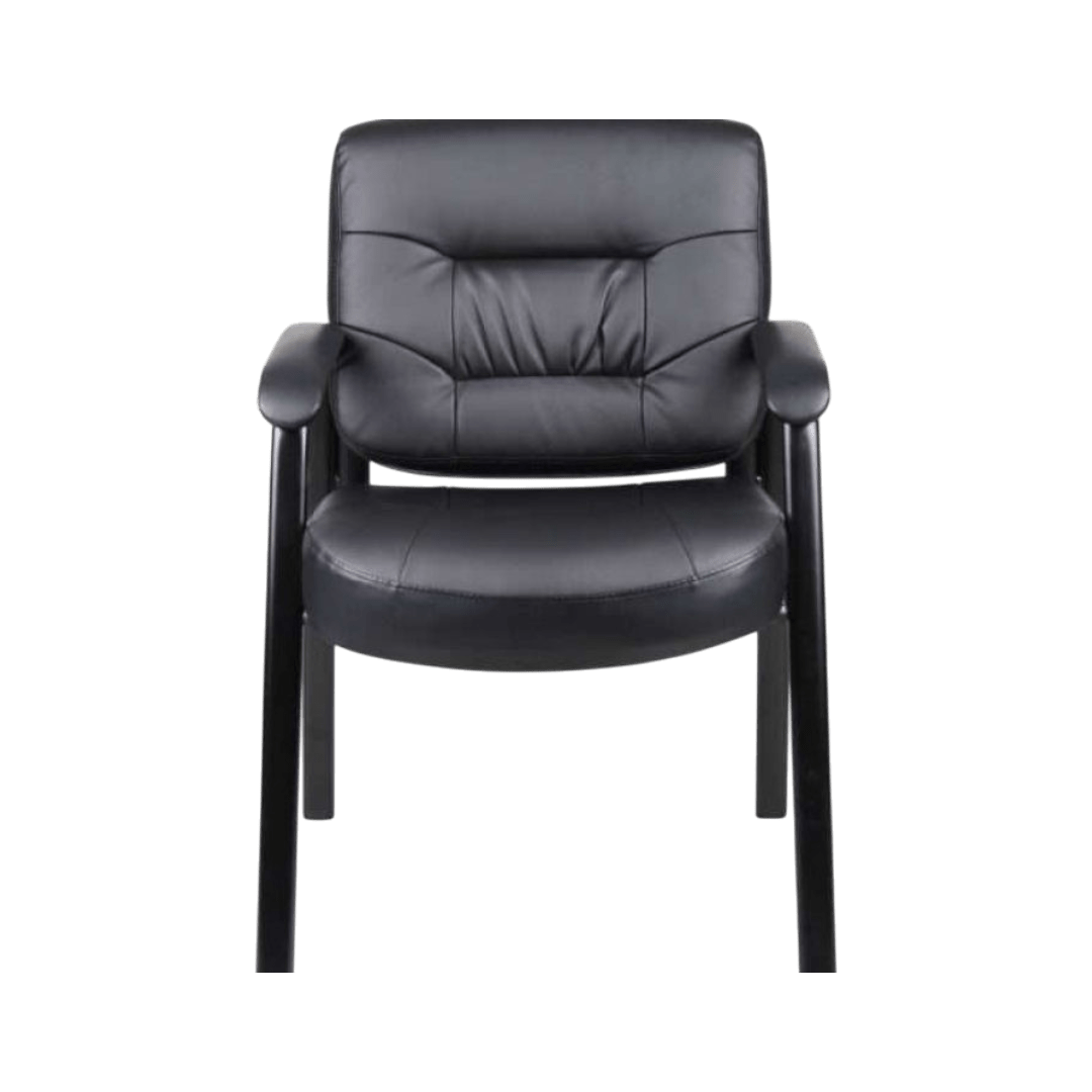 Boss Executive Mid Back LeatherPlus Guest Chair - Image 3