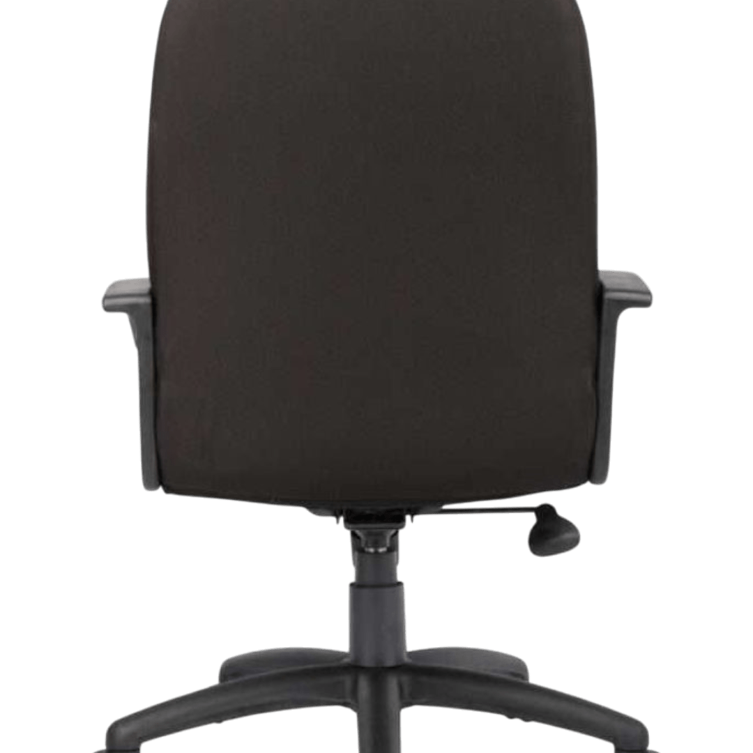 Boss Mid Back Fabric Managers Chair In Black - Image 4