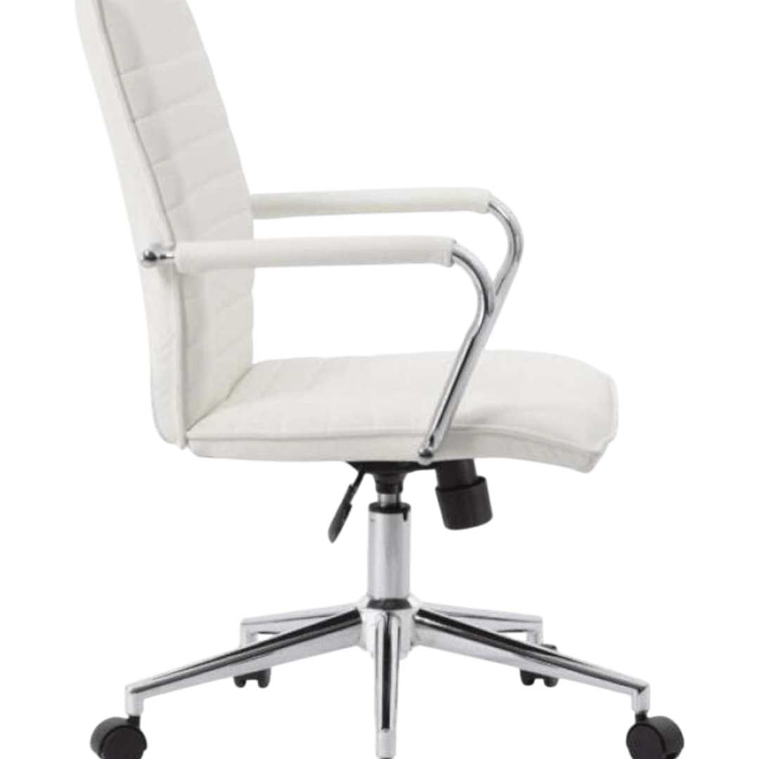 Boss Hospitality Task Chair with Fixed Chrome Arms - Image 6