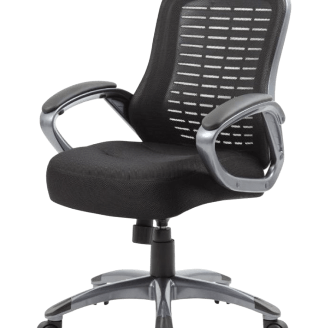 Boss Ribbed High Back Mesh Chair