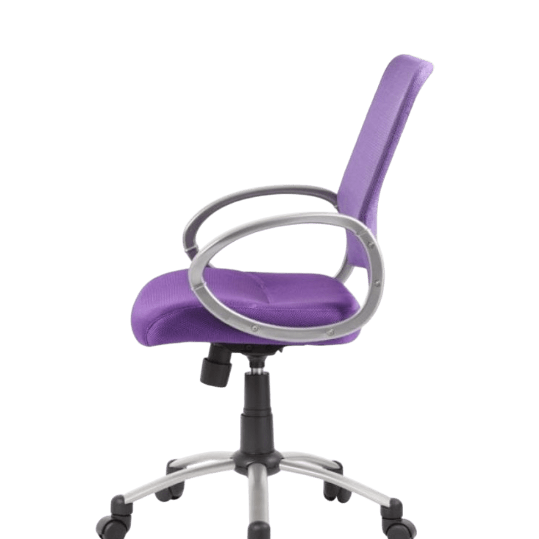 Boss Mesh Back W/ Pewter Finish Task Chair - Image 3