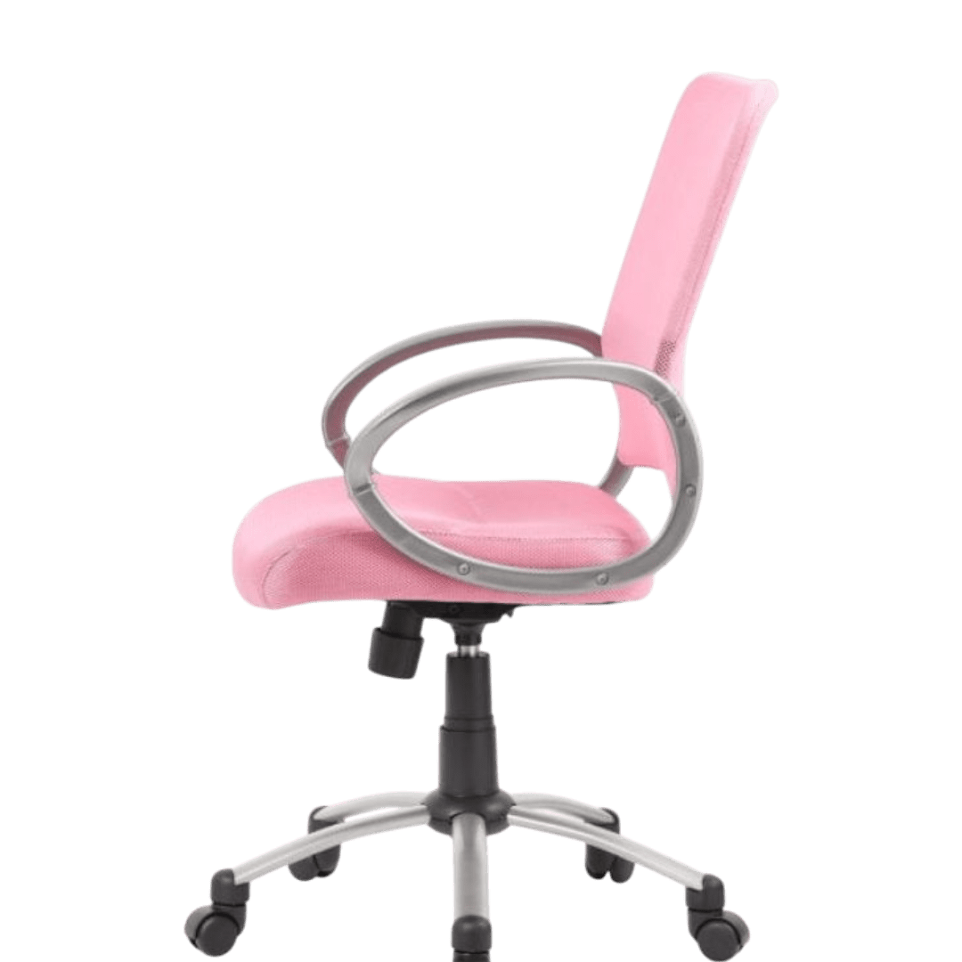 Boss Mesh Back W/ Pewter Finish Task Chair - Image 4