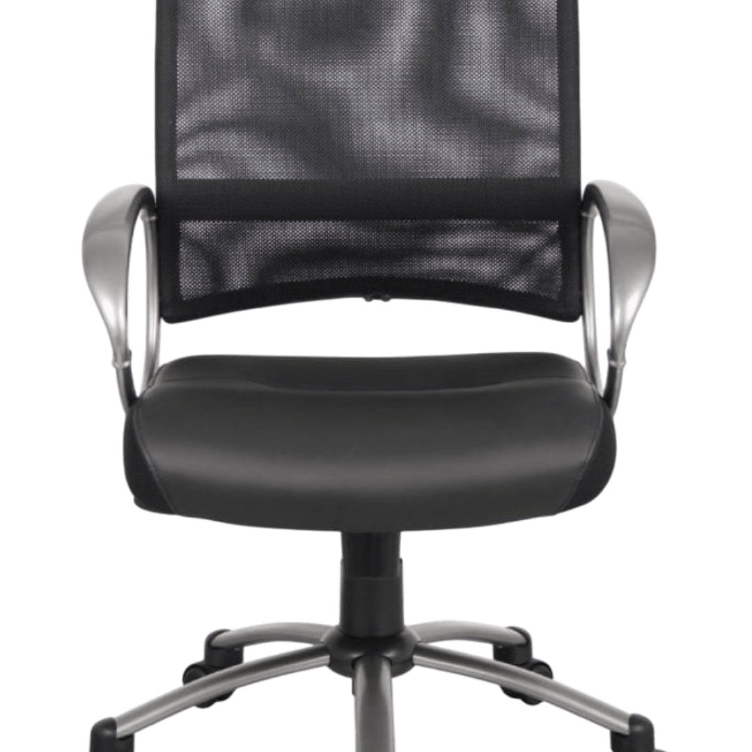 Boss Mesh Back W/ Pewter Finish Task Chair - Image 3
