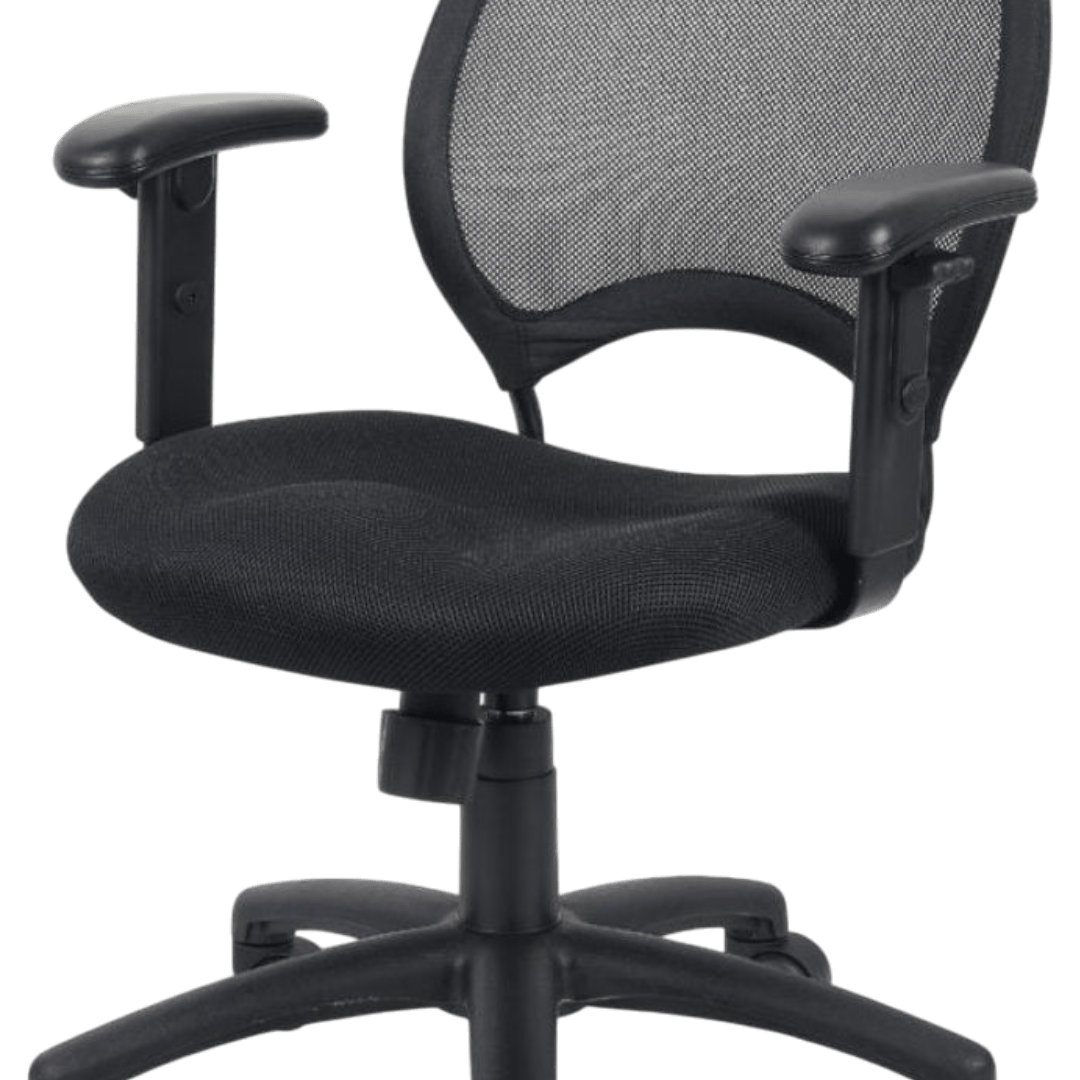 Boss Mesh Chair With Adjustable Arms - Image 3