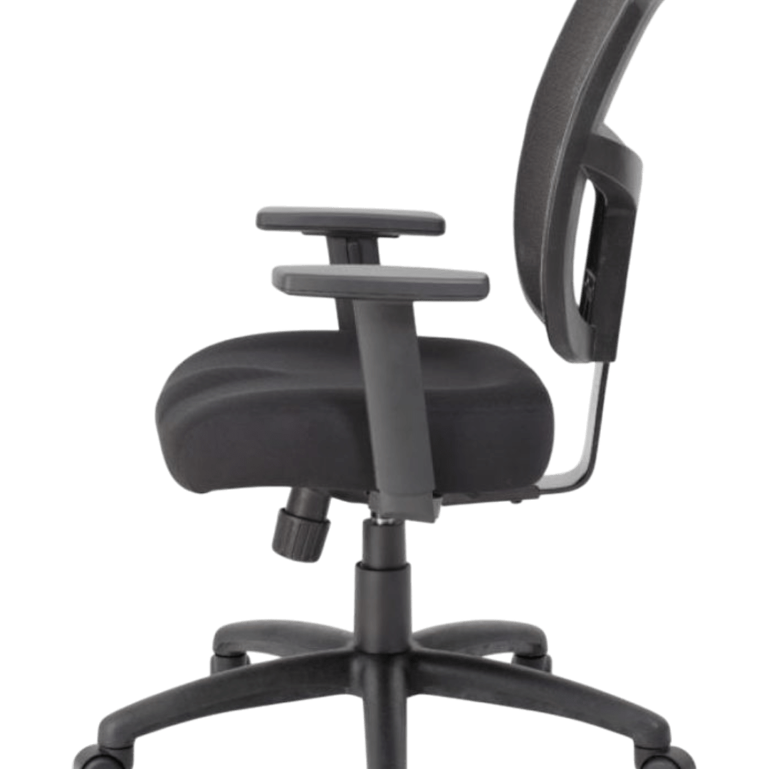 Boss Contract Mesh Task Chair, Synchro-Tilt Mechanism - Image 5