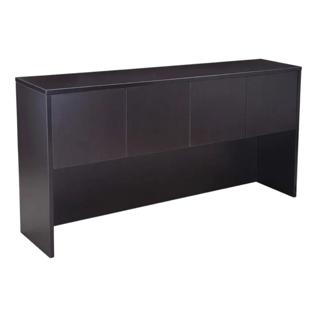 Boss Hutch With Doors, Mocha 71*15*36