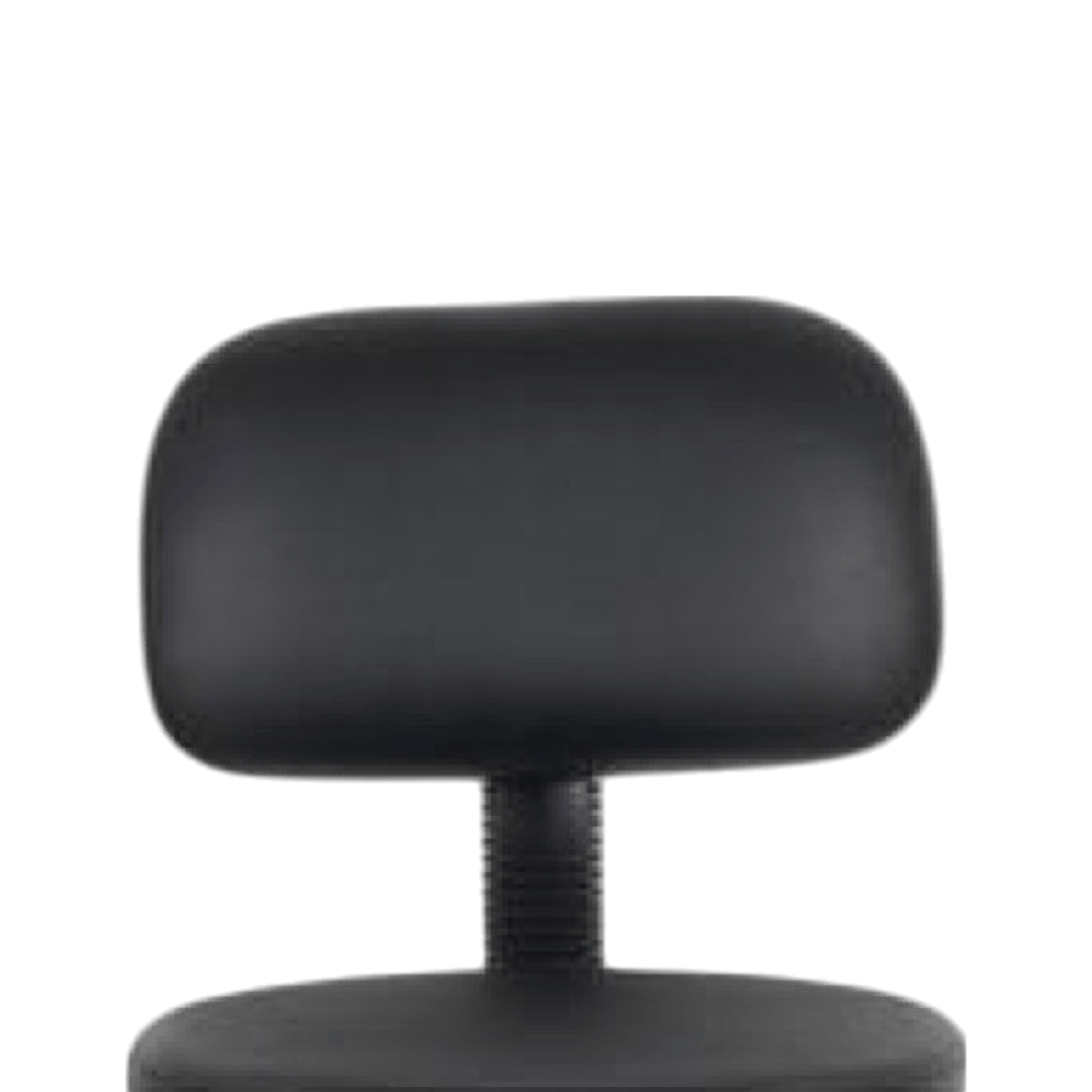 Boss Be Well Medical Spa Professional Adjustable Stool with Back, Black - Image 4