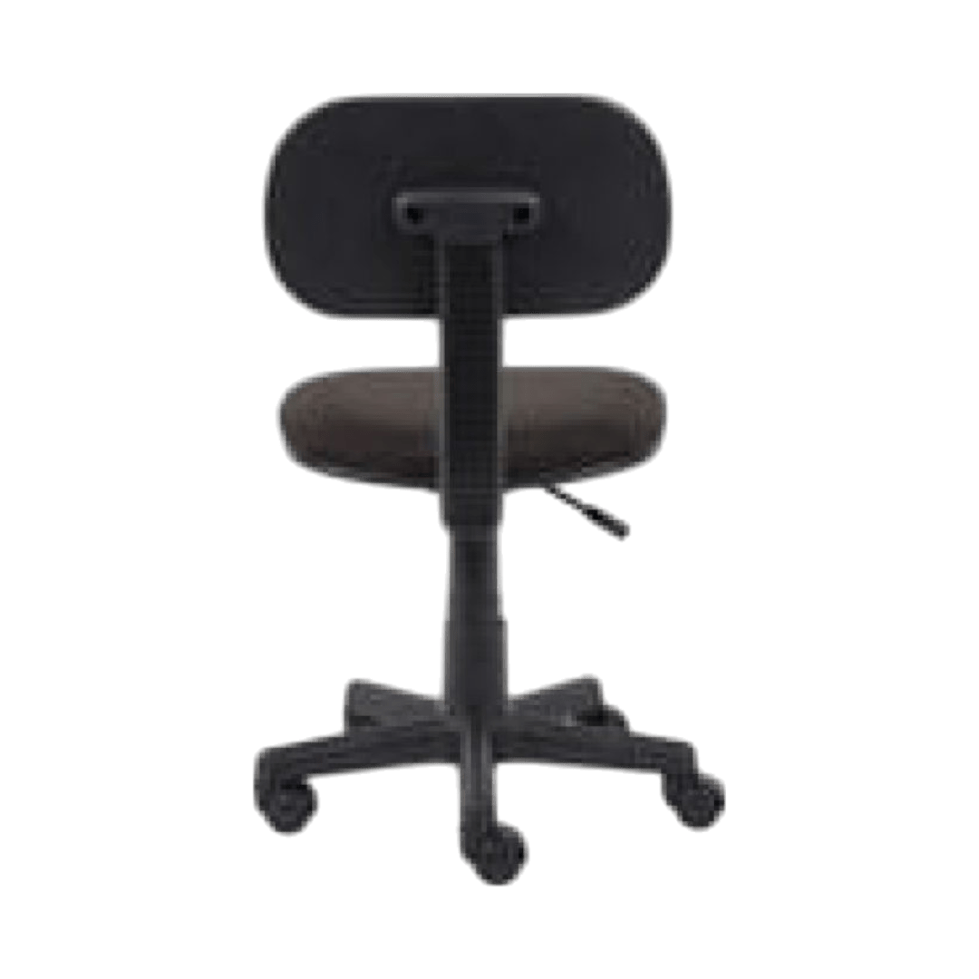 Boss Black Fabric Steno Chair - Image 6
