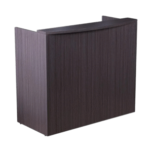 Boss 48″ Reception Desk, Driftwood