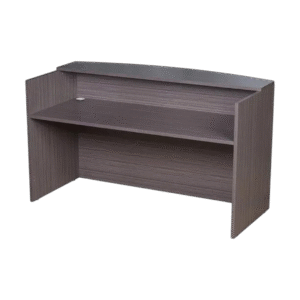Boss Reception Desk, Driftwood