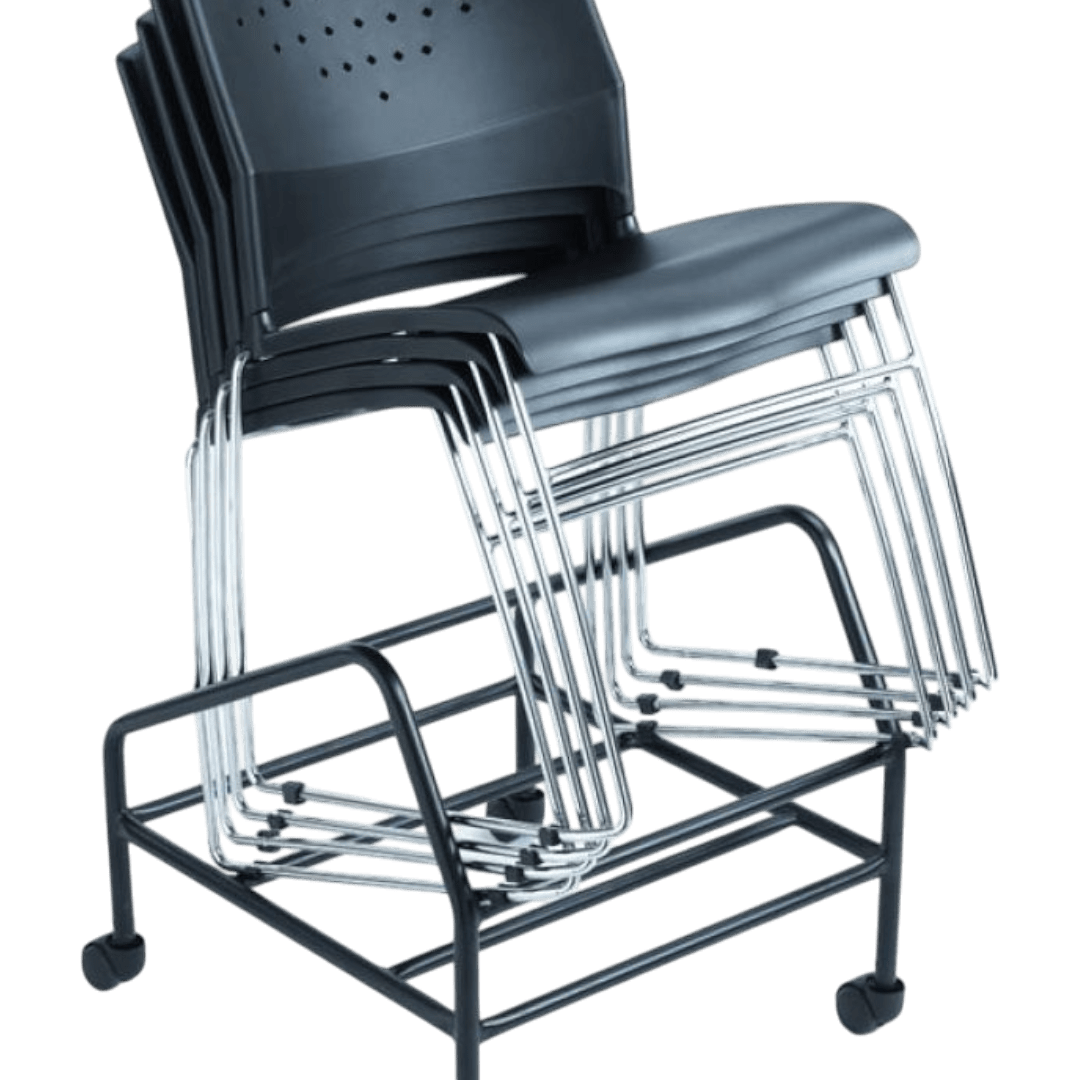 Arm Mesh Chair 27 Nylon Base With Foot Ring - Image 6