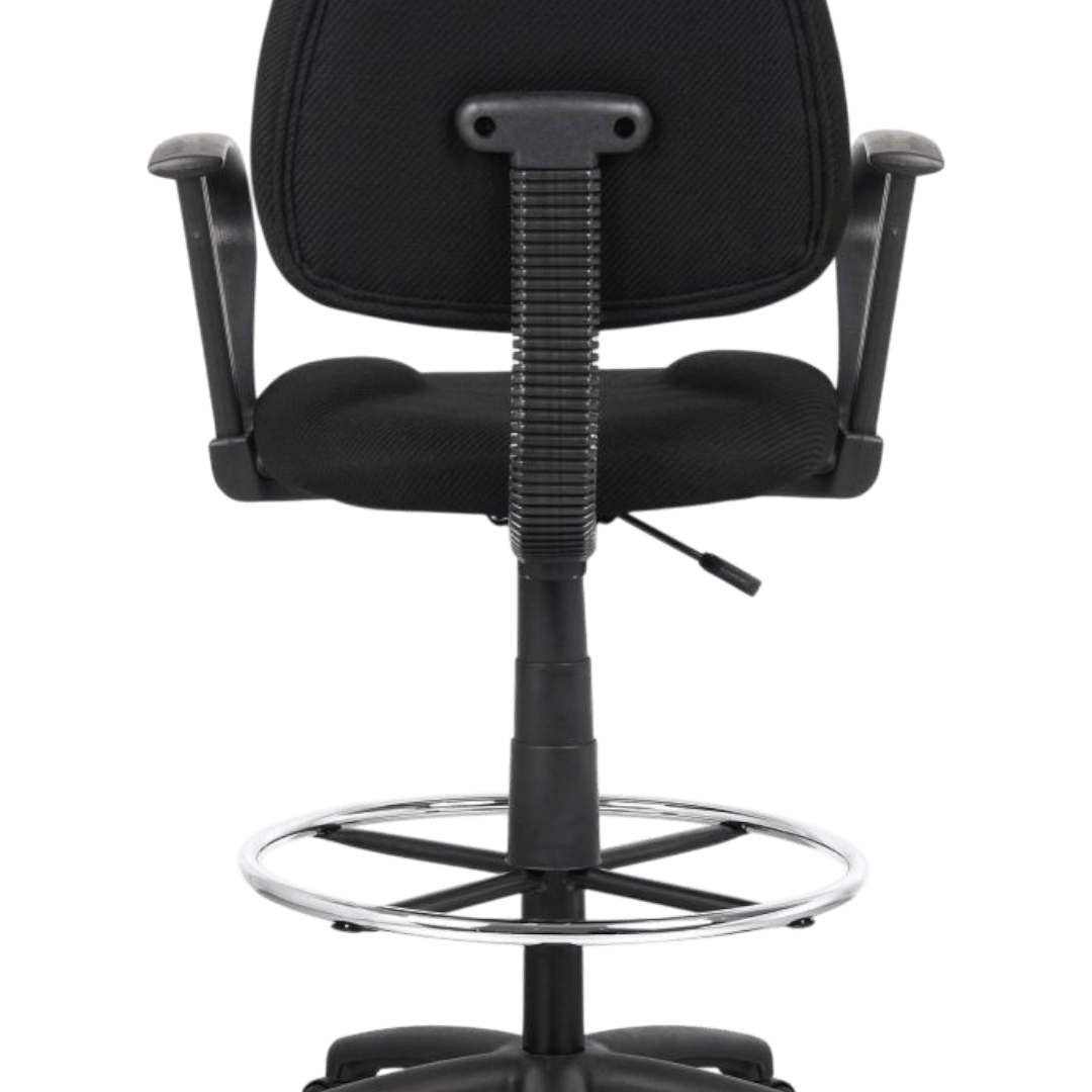 Mesh Back Chair,flip Arms, Medical Stool With Foot Ring,am - Image 3