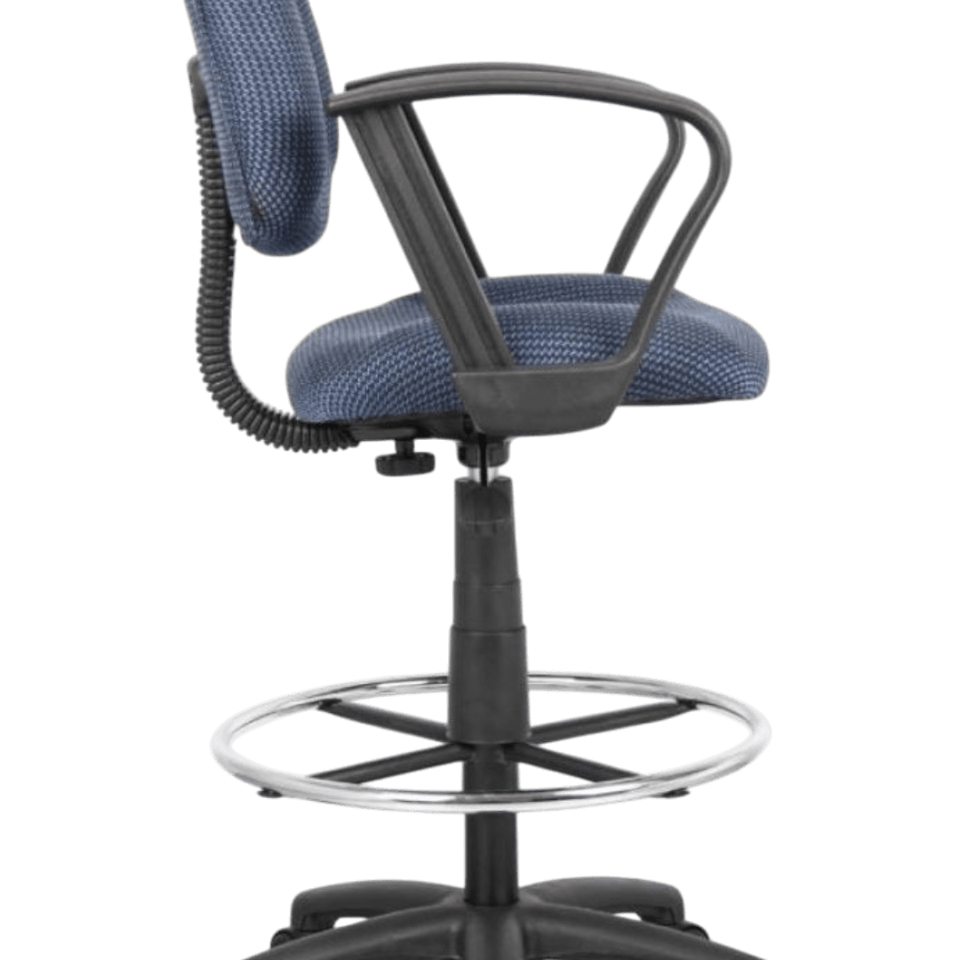 Mesh Chair With Loop Arm 25 In Base And Foot Ring - Image 8