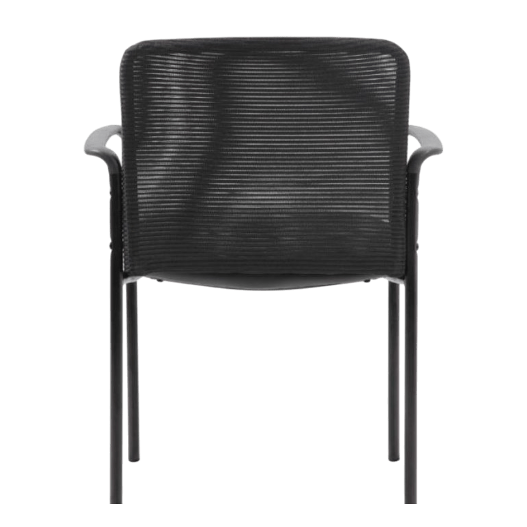 Boss Caressoft and Mesh Guest Chair, Black - Image 4