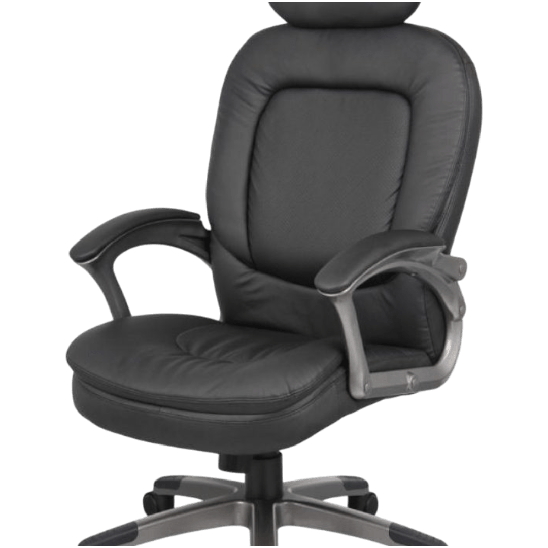Boss Executive Pillow Top Chair W/ Headrest