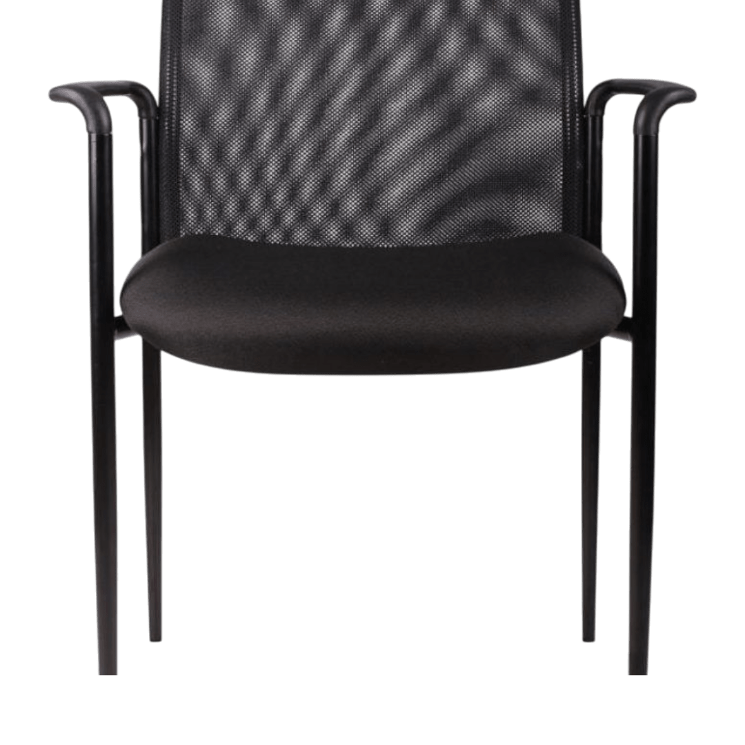 Boss Mesh Guest Chair, Black - Image 3