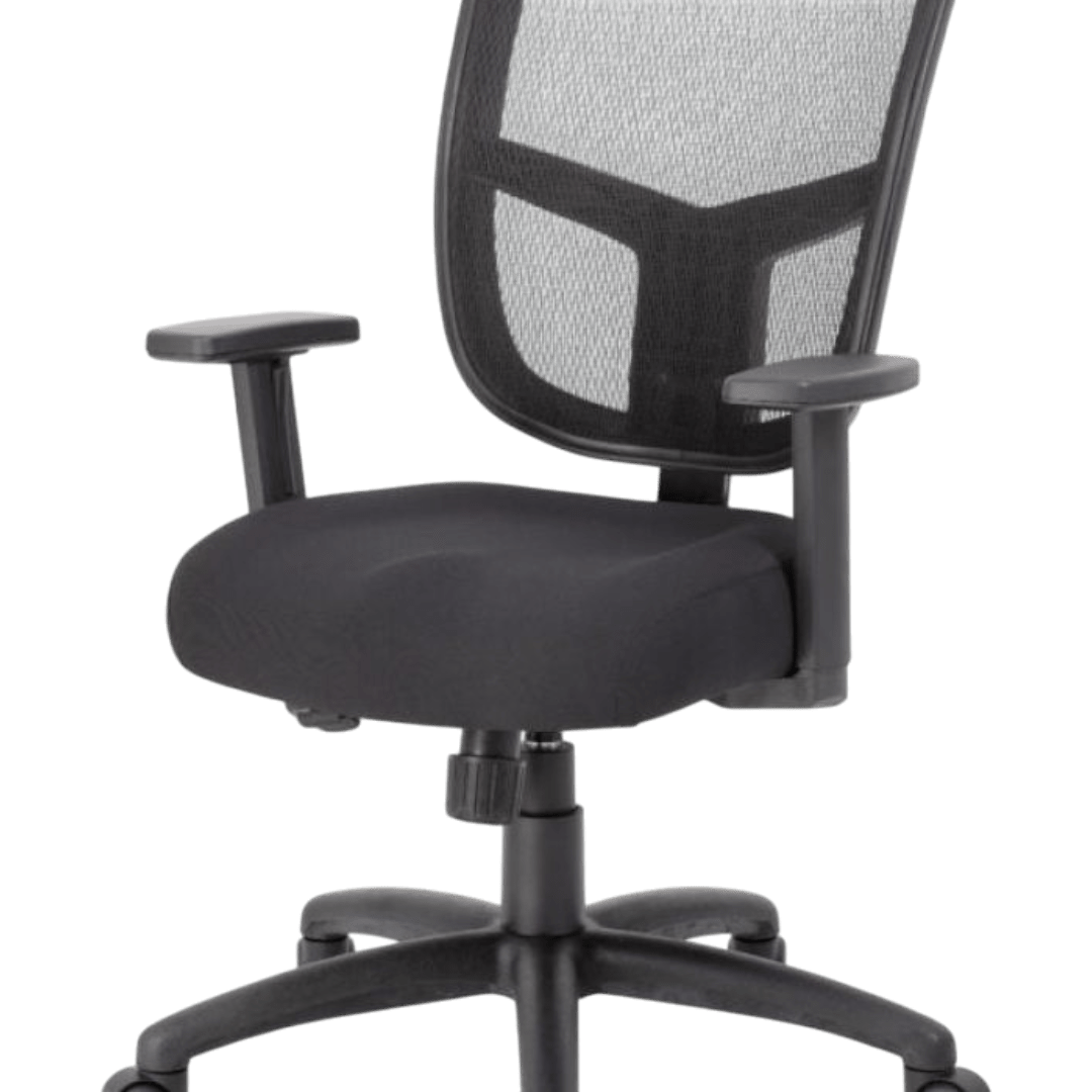 Boss Contract Mesh Task Chair, Synchro-Tilt Mechanism