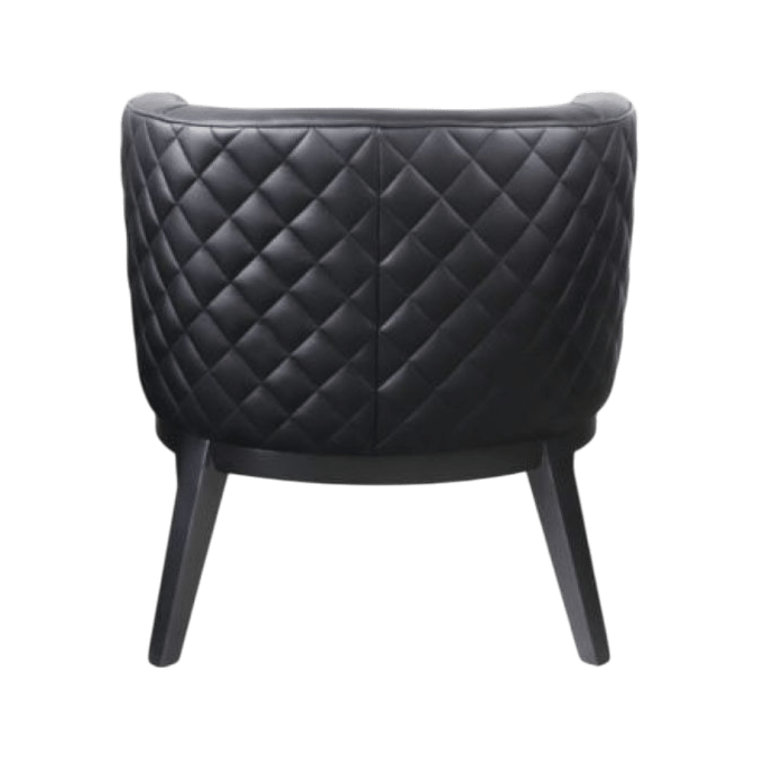Boss Ava Quilted guest, accent or dining chair - Black - Image 6
