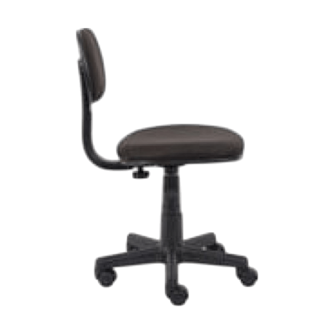 Boss Black Fabric Steno Chair - Image 7