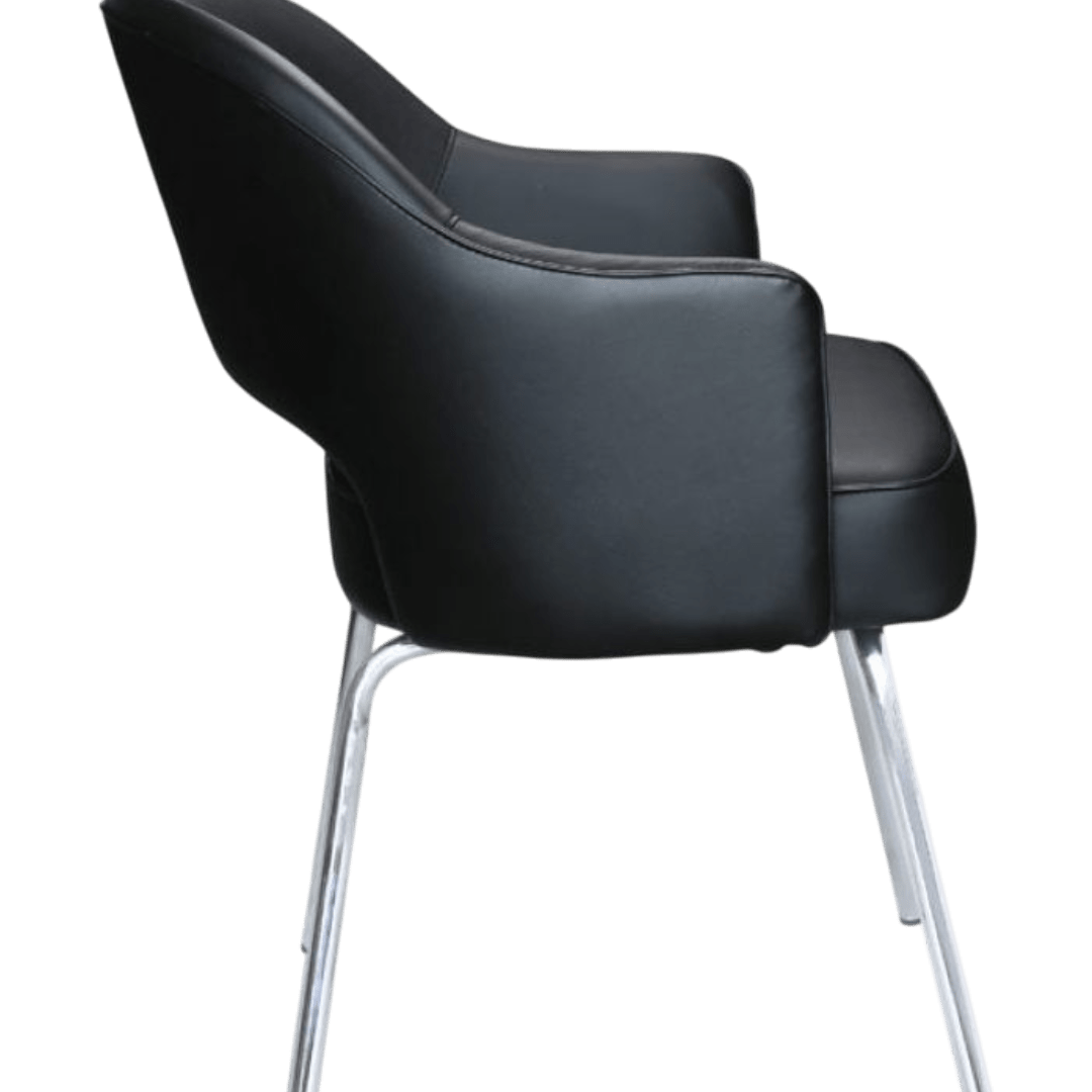 Black CaressoftPlus Guest Chair