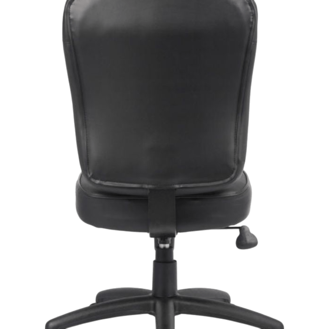 Boss Black Leather Task Chair - Image 8