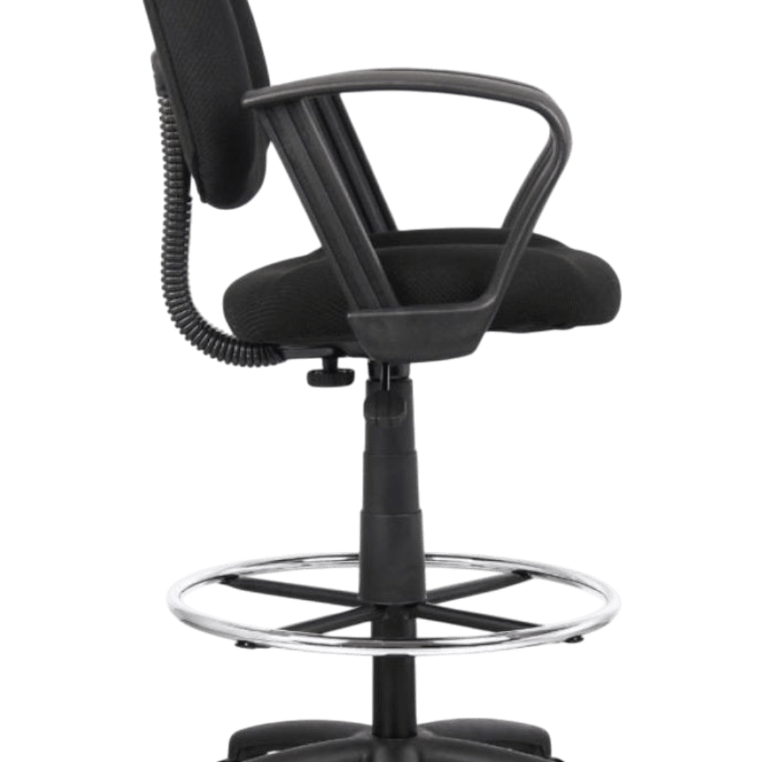 Mesh Back Chair,flip Arms, Medical Stool With Foot Ring,am - Image 7